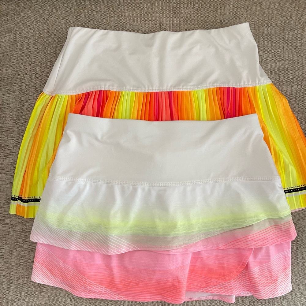Lucky in love girls size large/14 tennis/golf skirts EUC